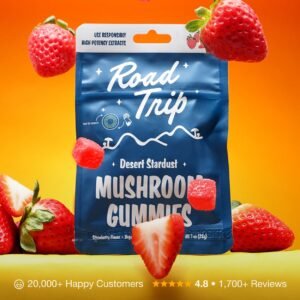 Desert Stardust Mushroom Gummies - Strawberry