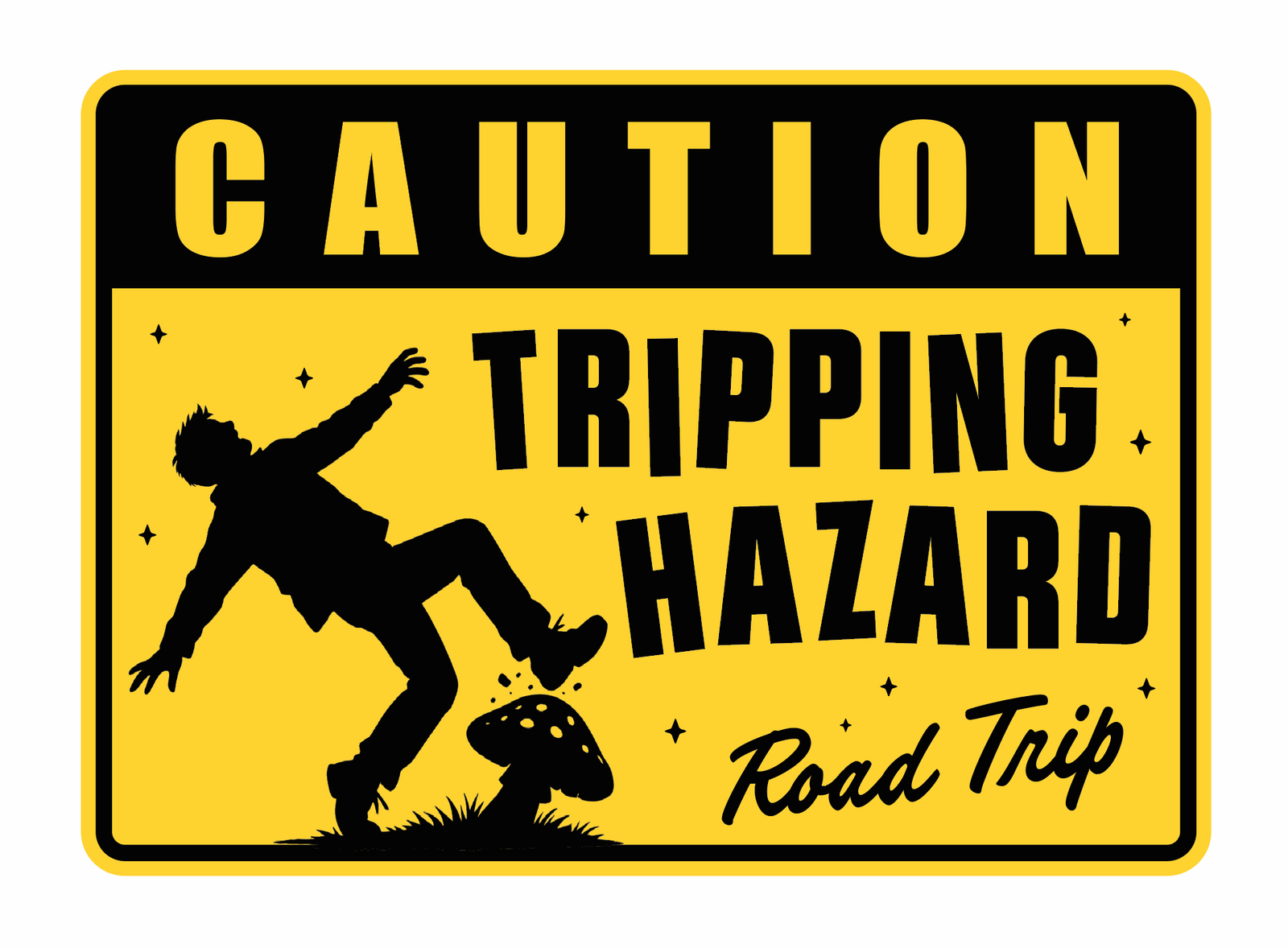 Tripping Hazard Mousepad - 18" x 12"
