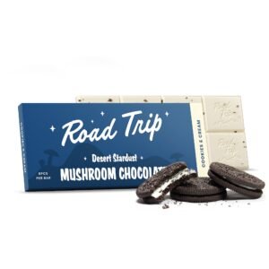Desert Stardust Mushroom Chocolate Bar - Cookies & Cream